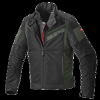 Spidi Breezy Net H2Out Dark Green Black Motorcycle Jacket L