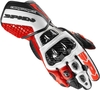 Spidi Carbo Track Evo Gants De Moto Noir Rouge Blanc XL