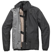 Spidi Insideout Laminated Black Motorcycle Jacket S