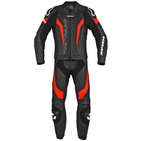 Spidi Laser Touring Black Fluo Red 2 Piece 50