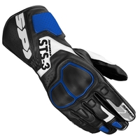 Spidi Sts-3 Black Blue Motorcycle Gloves L