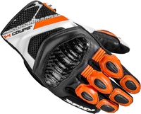 Spidi X-4 Coupe Gants De Moto Noir Orange XL