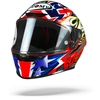 Suomy SR-GP Glory Race Casque Intégral Bleu Rouge Blanc Noir Jaune XL