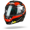 X-Lite X-803 Mastery Noir Brillant Rouge 32 2XL