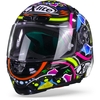 X-Lite X-803 RS Ultra Carbon 23 Davies Casque Intégral Carbone Rose Bleu Rouge 2XL