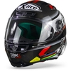 X-Lite X-803 RS Ultra Carbon SBK 12 Casque Intégral Carbone Noir Blanc Rouge 2XL