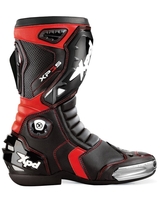 XPD XP3-S Bottes De Moto Noir Rouge 47