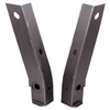 2 Pcs Rear Shackle Mount Frame Repair Kit compatible pour Jeep Wrangler YJ 1987-1995