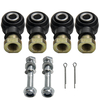 2 Sets Tie Rod End Kit compatible pour Polaris Sportsman 500 4x4 1998-2005 new