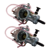 2 x Carburateur Carburetor Carb compatible pour Yamaha Banshee YFZ350 YFZ 350 1987-2006 ATV