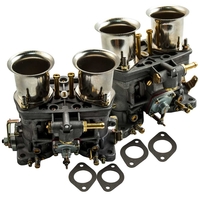 2 x Zinc Alloy Carburateur Carb 40IDF compatible pour VW Bug Beetle compatible pour Fiat pour Porsche