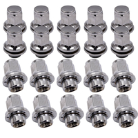 20x roue en alliage écrou inox Cap compatible pour JAGUAR S-TYPE X-TYPE XF XK XJ XJR F-TYPE