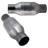 2x 2.5 Convertisseur catalytique inoxydable haute performance universel 5.9L OEM 410250