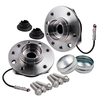 2x roulement de roue avant compatible pour opel astra h zafira b 5 holes 93178652 vkba3651