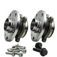 2x roulement de roue avant pour a3 Altea Leon compatible pour Golf V Octavia Passat Caddy Tiguan