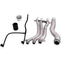 Aluminium Liquide De Refroidissement Pipe Kit compatible pour PORSCHE Cayenne 4.5 V8 03-06