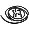 AN10 -10AN Raccord En Acier Inoxydable Nylon Tressé Huile Tuyau De Carburant Ligne 12FT Kit Nouveau