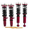 Arrière + Avant Reglable Combinés Filetés Amortisseur Coilovers compatible pour BMW E60