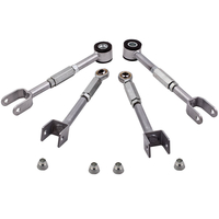 Carrossage arrière réglable/bras de commande + kit de traction des orteils compatible pour Nissan 350z 2003-09 fr