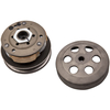 Clutch + converter + bell pour Scooter QMB139 GY6 50 4T 107mm 3-shoe clutch