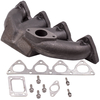 COLLECTEUR TURBO EN FONTE compatible pour Honda Civic 1988-00 B16 B18