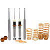 Combinés Filetés compatible pour BMW E34 1990-1995 Réglable Suspension Coilover Ressort Kit
