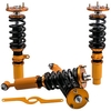 Combinés Filetés compatible pour BMW E39 1996-2003 Réglable Suspension hélico dale + support supérieur