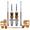 Combinés Filetés compatible pour VW Polo 9N compatible pour Seat Ibiza MK3 02-09 Réglable Suspension Shock