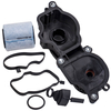 Compatible pour BMW 3 5 7 730 E46 E39 E38 Filtre Séparateur dHuile Déshuileur 11127793163