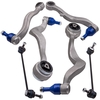 Compatible pour BMW E60 E61 E63 E64 E65 E66 Avant + suspension Wishbone Bras Contrôle Kit