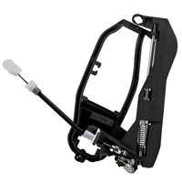 Compatible pour BMW x5 e53 E53 garniture de poignée de tirette avant droite 51218243616