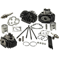 Compatible pour YAMAHA PW50 QT50 PEEWEE 50 nouveau joint de KIT de segments de Piston de culasse de moteur