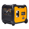 Générateur onduleur portable de 5000 watts pour Super Silencieux lalimentation durgence des ménages,  les voyages en camping-car,  le camping en plein air et la chasse.