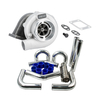 GT30 GT3037 GT3076 Turbo T3 A / R. 60 Refroidi à Eau + Kit de Tuyaux Intercooler 3.0inch 76mm