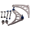 Kit complet de bras de suspension inférieurs avant compatible pour BMW SERIE 3 E46 3 Coupé E46 31121094466