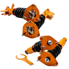 Kit de combines filetes compatible pour mitsubishi eclipse 4g 06-12 ressort shock aborber
