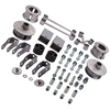 Kit de levage suspension 2.5 avant arrière compatible pour Jeep Wrangler JL4WD 2018-2019
