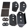 Kit de réparation de renfort de sous-châssis arrière compatible pour bmw série 3 e46