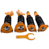 Kit de suspension amortisseurs combinés filetés compatible pour subaru impreza 