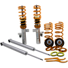 Kit de suspension amortisseurs reglable compatible pour ford focus mk1 1.4 1.6 1.8 2.0 1.8td