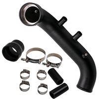 KIT de tuyau de refroidisseur intermédiaire de charge turbo compatible pour BMW N54 (3.0T) 135i 335i E82 E88 E90 E92