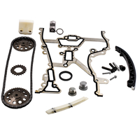 Kit distribution taxe chaîne cames vague compatible pour opel astra g corsa c 1.0 1.2 1.4