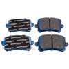 Kit Plaquettes de frein compatible pour Audi A6 compatible pour Audi Q3 compatible pour Seat Alhambra compatible pour VW CC compatible pour Golf Plus