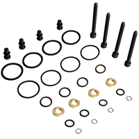 Kit Réparation 4x Joint Pompe-buse + Boulons Dexpansion compatible pour Vw Audi 038198051A