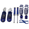 Kit suspension combine filete compatible pour vw golf mk4 1.8 réglable amortisseur