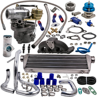 Kit turbocompresseur K04 015 + kits de ligne dhuile compatible pour VW Golf Jetta GTI compatible pour Audi A4 A6 1.8T 98-05