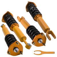 Kits Coilovers compatible pour Lexus Ls460 07-16 Rwd Usf40 Adj. Amortisseur De Hauteur Doré