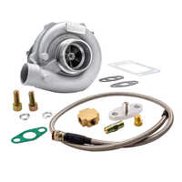 T04E T3 / T4. 63A / R 57 Trim Turbo Charger 400 + HP Boost + Joints de conduites dalimentation en huile