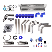 T3 T4 T04E Universal Turbo Stage III + Wastegate + Refroidisseur intermédiaire + Kit de tuyauterie