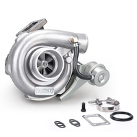 Turbocompresseur universel à bande en V hybride dhuile T3 T4 Turbo. 63 A / R pour 4 6 cylindres tcd